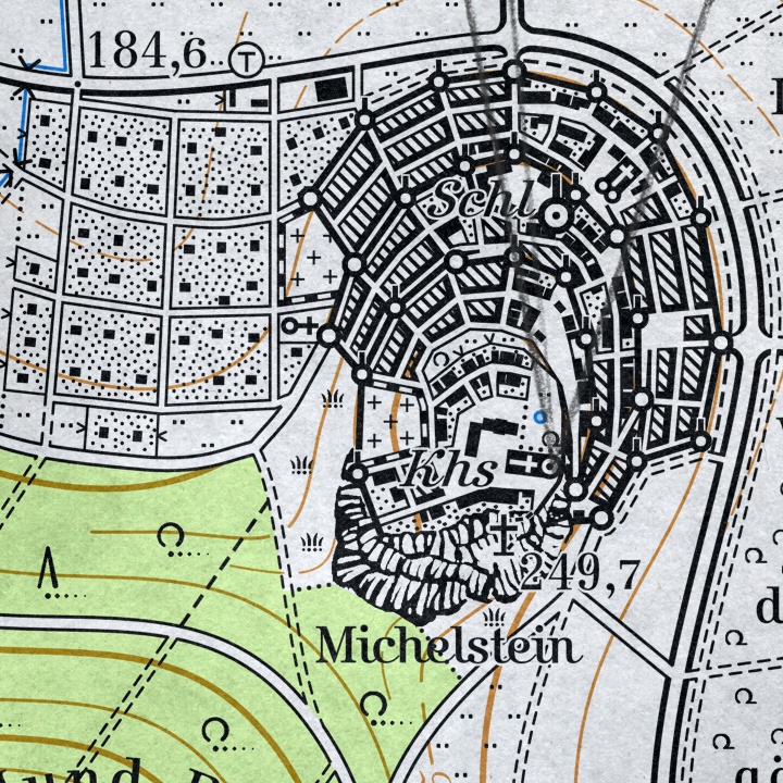 Topographic Map Detail